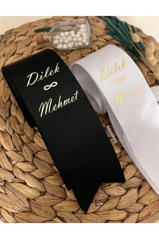 nuksoc Söz Nişan Düğün Nikah Gelin Damat Takı Kurdelesi