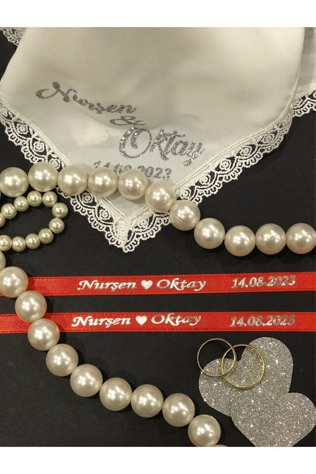 Söz & Nişan Yüzük Kurdelesi -incisiz- (K02T)