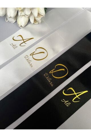 Düğün Nikah Nişan Gelin Damat Takı Kurdelesi
