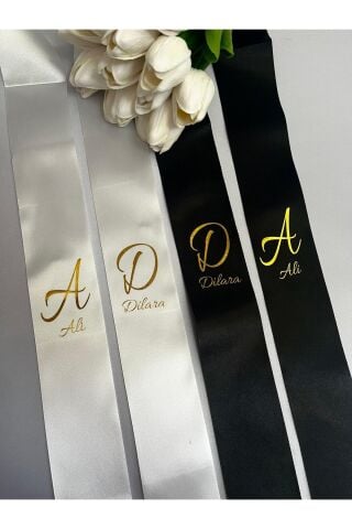 Düğün Nikah Nişan Gelin Damat Takı Kurdelesi